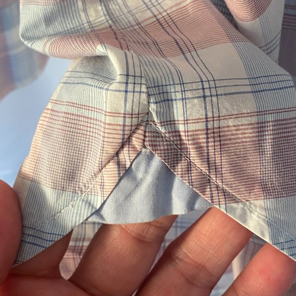 💋 4 FOR $50 / MEN'S PURE SLIM FIT LONG SLEEVED BUTTON DOWN SHIRT (SZ. M) - Picture 8 of 8